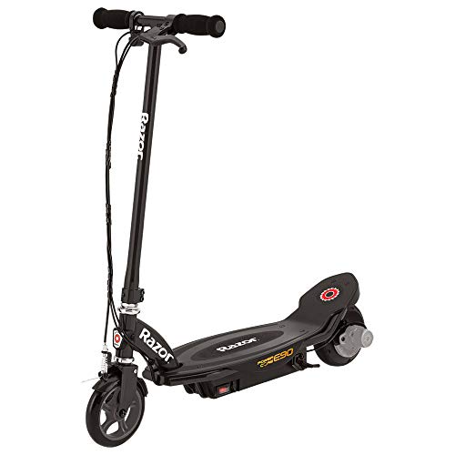 Razor Power Core E90, Patinete Eléctrico Scooter, Unisex-Youth, Negro, One Size