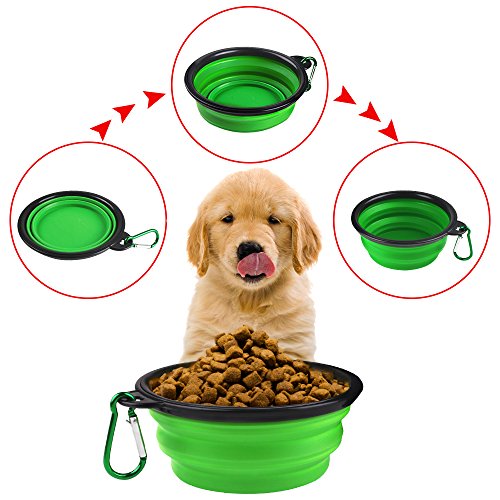 RCruning-EU Bolsa Premios Perro Tratamiento de Cintura Bolsa Bolso Manos Libre Mascota Perro Entrenamiento Alimentos Bolsa de Cintura con dispensador de Bolsa Caca