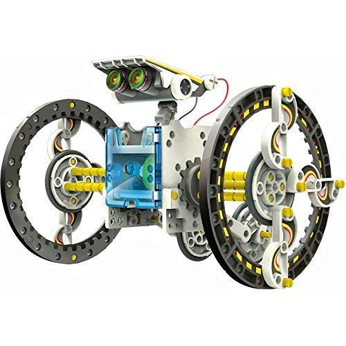 RCTecnic Kit de Robótica Solar Para Niños,13 Robots en 1, Kit de Construcción Robotica Educativa, Más de 80 Piezas Juguetes Educativos DIY Juguetes Baratos y Originales