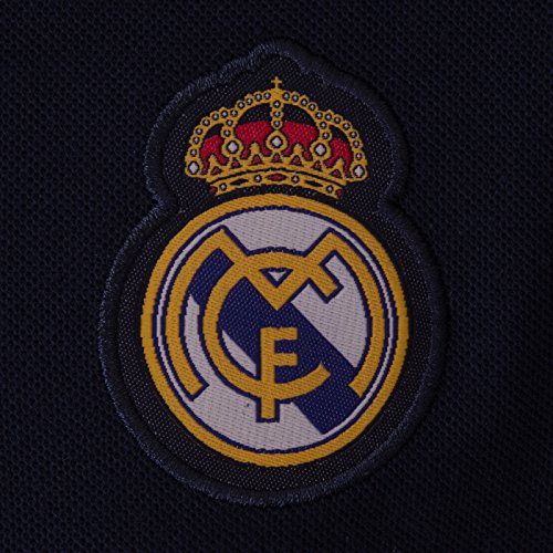 Real Madrid - Polo Oficial para Hombre - con el Escudo del Club - XXL