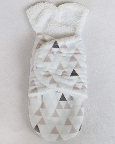 Recién Nacido Swaddle Wrap Cómodo Doble Capa Manta Flor1