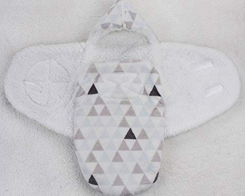 Recién Nacido Swaddle Wrap Cómodo Doble Capa Manta Flor1