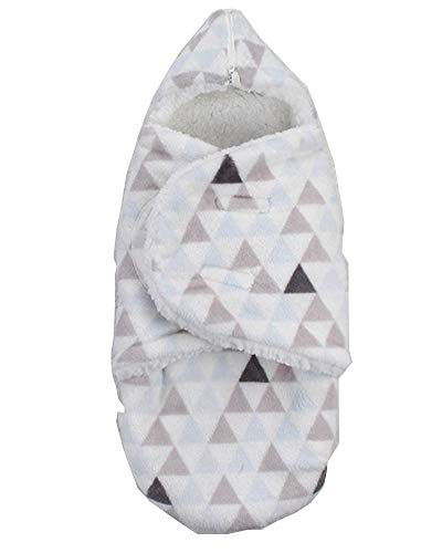 Recién Nacido Swaddle Wrap Cómodo Doble Capa Manta Flor1