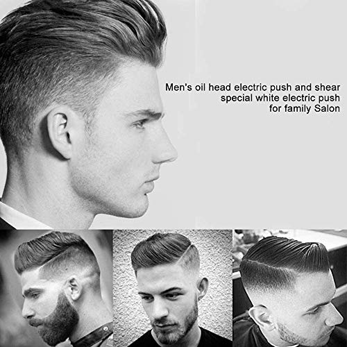Recortadora Eléctrica para Hombres, Anself Cortadora de Cabello Eléctrica Profesional Impermeable USB Recargable para Uso Doméstico y Peluquería (Dorado)