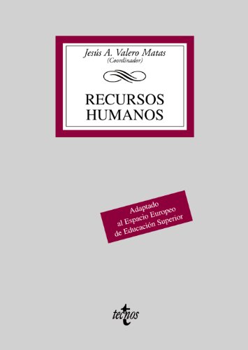 Recursos humanos (Derecho - Biblioteca Universitaria de Editorial Tecnos)