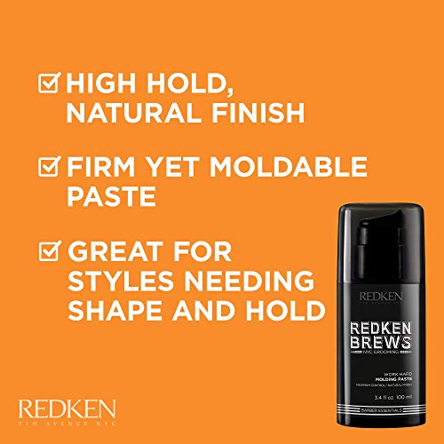 Redken Brews, Arcilla y barro y cera - 100 ml.