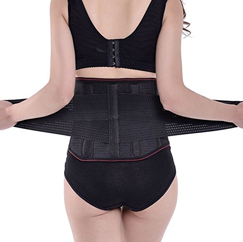 Reductor Butterme elástico Transpirable Shaper rocho, Cintura amaestrador Profesional Deportes cinturón/lumbral y Soporte Lumbar/Postparto Aloes populachería Banda para Hombres y Mujeres