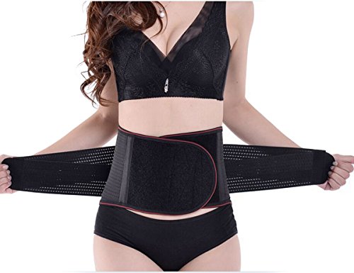 Reductor Butterme elástico Transpirable Shaper rocho, Cintura amaestrador Profesional Deportes cinturón/lumbral y Soporte Lumbar/Postparto Aloes populachería Banda para Hombres y Mujeres