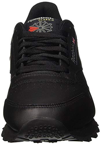 Reebok Classic Leather - Zapatillas de cuero para hombre, color negro (int-black), talla 43