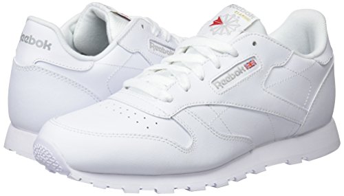 Reebok Classic Leather, Zapatillas de Running Niños, Blanco (White), 34.5 EU