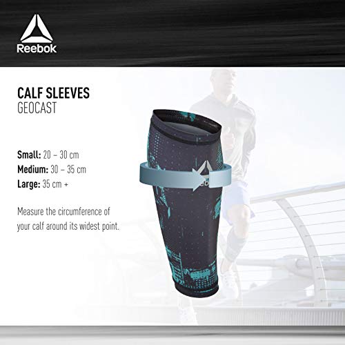 Reebok Mangas del brazo - Geocast, Pequeña (Becerro 25 - 30 cm)
