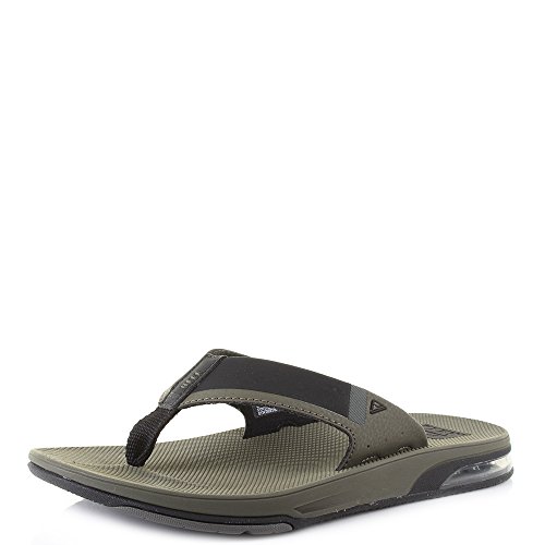 Reef Fanning Low, Chanclas para Hombre, Verde (Olive OLI), 42 EU
