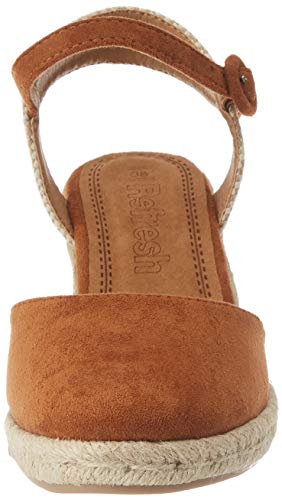 Refresh 69569.0, Sandalias con Plataforma para Mujer, Marrón (Camel Camel), 39 EU