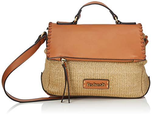 REFRESH 83248, Shopper para Mujer, Marrón (Camel), 25x20x10 cm (W x H x L)