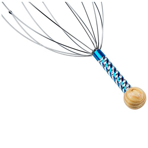 REFURBISHHOUSE Masajeador de cabeza cuero cabelludo (Los colores pueden variar)