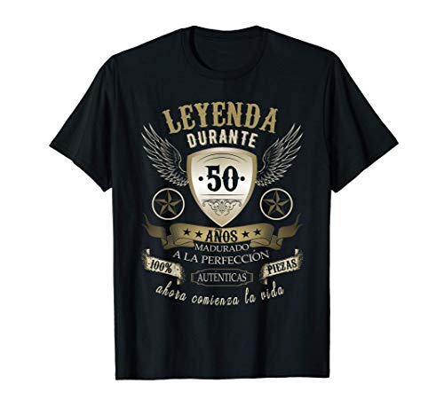 Regalo 50 cumpleaños hombres mujeres 50 años Camiseta