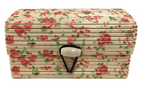 Regalo de cosméticos en baúl de flores con bodymilk, pastilla de jabón y bálsamo reparador de labios y nariz (Pack 24 ud)