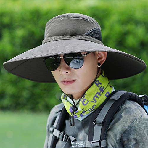 Regalo Para El Dia Del Padre Visera De Verano Masculina Al Aire Libre Sombrero De Protección Solar Grande Hombres Y Mujeres Viajan Sombrero De Sol Pesca Masculina Sombrero De Pescador Montañismo Sombr