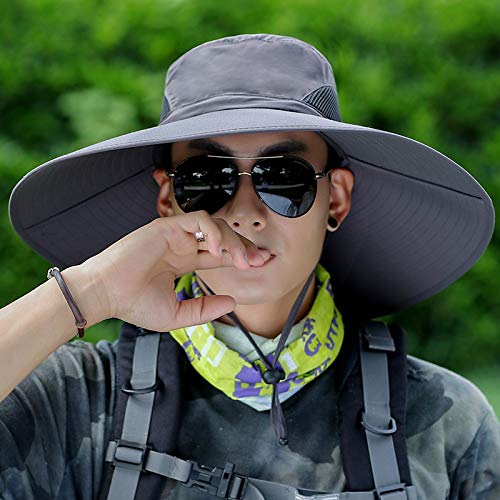 Regalo Para El Dia Del Padre Visera De Verano Masculina Al Aire Libre Sombrero De Protección Solar Grande Hombres Y Mujeres Viajan Sombrero De Sol Pesca Masculina Sombrero De Pescador Montañismo Sombr
