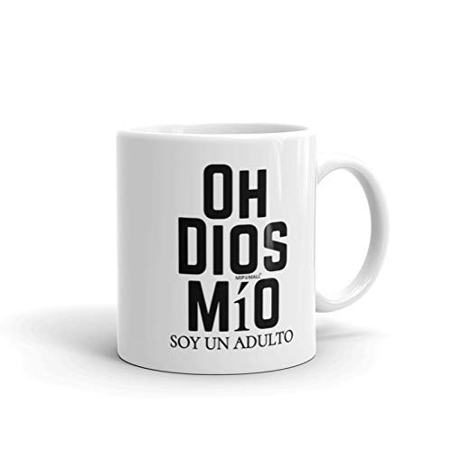 Regalos para amigas 18 Años cumpleaños, café té tazas, regalos de navidad, Oh dios mio (11oz) - wm3609 by MIPOMALL