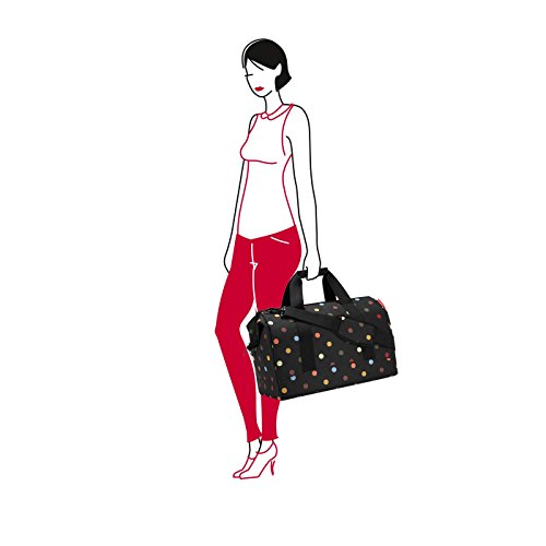 Reisenthel Allrounder L - Bolsa de Viaje (48 x 39,5 x 29 cm, 30 L), Lunares (Multicolor) - MT7009