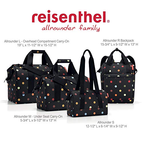 Reisenthel Allrounder L - Bolsa de Viaje (48 x 39,5 x 29 cm, 30 L), Lunares (Multicolor) - MT7009