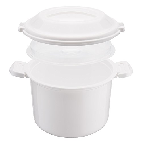 Reishunger arrocera microondas, de 1,2 l para 4 personas, también sirve para quinoa, cuscús y patatas, Cocedor de arroz de microondas sin BPA