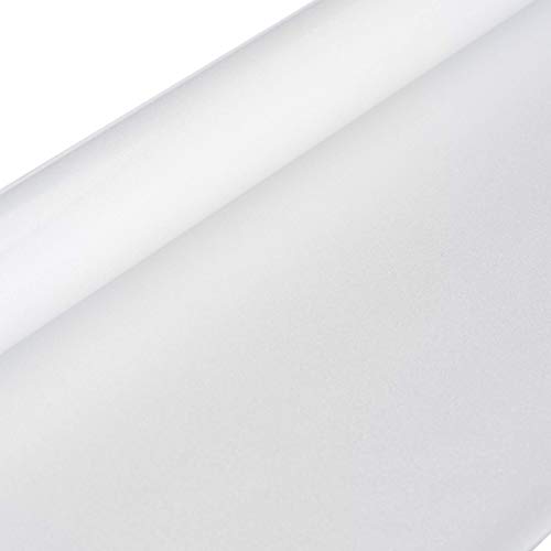 Relaxdays Vinilo Ventana Translúcido Electrostático, Pegatina para Proteger la Privacidad, PVC, 90 x 200 cm, Esmerilado