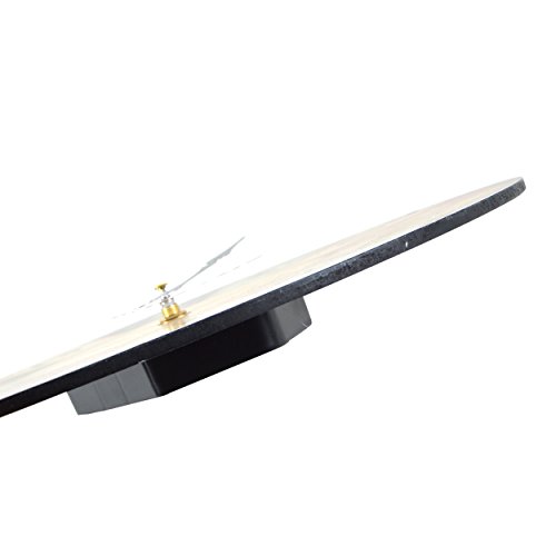 Reloj de cocina de madera con un gran reloj de MDF, reloj retro diseño tendencia Shabby Chic con movimiento silencioso cuarzo, diámetro: 32 cm