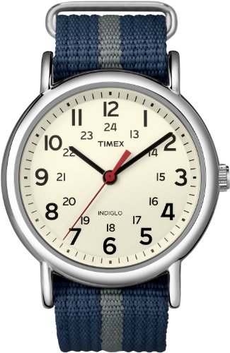 Reloj Timex Unisex Special Weekender Slip Through, Azul (Blue/Grey)