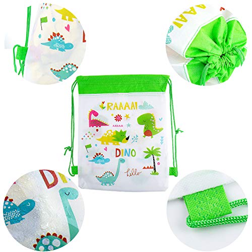 Remebe Happy Pig Paquete de 12 Bolsas de Fiesta, Bolsas de Regalo de cumpleaños, Regalos de Fiesta, Bolsa de Regalo, Bolsas de Fiesta con cordón para Adultos, Fiesta temática de cumpleaños