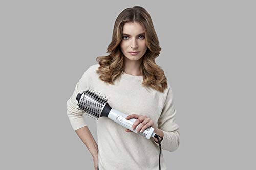 Remington Hydraluxe AS8901 - Moldeador de pelo, Cerámica, Tecnología Hydracare, 12000 W, Blanco