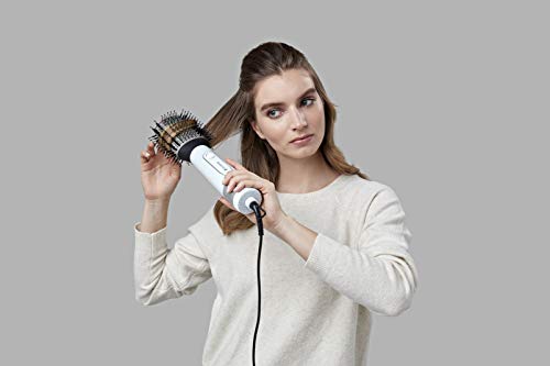Remington Hydraluxe AS8901 - Moldeador de pelo, Cerámica, Tecnología Hydracare, 12000 W, Blanco