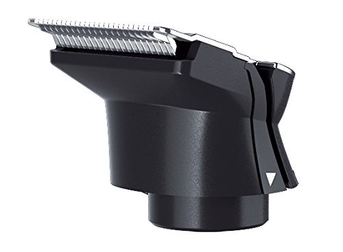 Remington PG6130 Groomkit - Recortador multifunción, cuchillas con revestimiento de titanio autoafilables, cuatro cabezales, inalámbrico, batería, negro