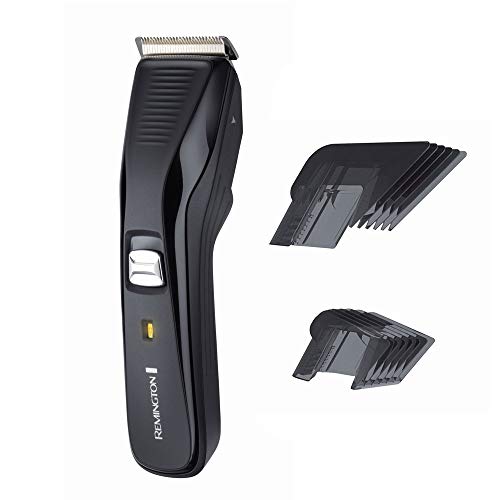 Remington Pro Power HC5200 – Máquina de Cortar Pelo, Acero Avanzado, 2 Accesorios, Uso Inalámbrico o con Cable, Negro