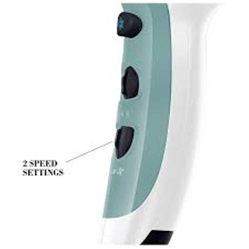 Remington Shine Therapy D5216 Secador de pelo, 2300 W, iónico, 3 temperaturas, 2 velocidades, 1 concentrador y 1 difusor, blanco