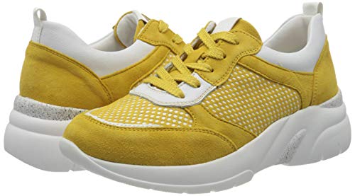 Remonte D4100, Zapatillas para Mujer, Amarillo (Gelb/Bianco/Gelb 68), 44 EU