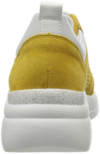 Remonte D4100, Zapatillas para Mujer, Amarillo (Gelb/Bianco/Gelb 68), 44 EU