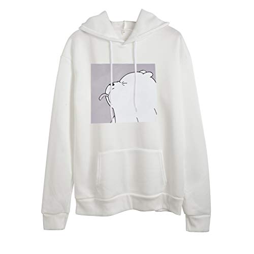 ReooLy Camisa de Entrenamiento, Jersey de Punto de Gran tamaño para Mujer con Hombros Descubiertos y suéter Suelto(Blanco，S)