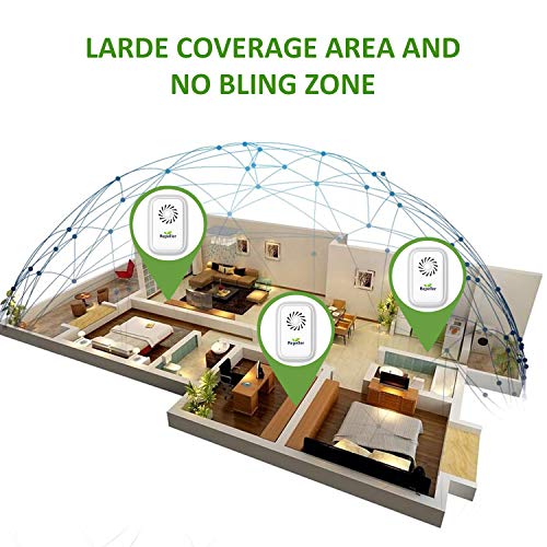 Repelente Ultrasónico Mosquitos,Control de Plagas para Las Ratas y Ratones,Cucarachas,Mosquitos,Moscas,Hormigas,Arañas,Insectos,Roedores,Antimosquitos Eléctrico Extra Fuerte para Interiores (4-Pack)