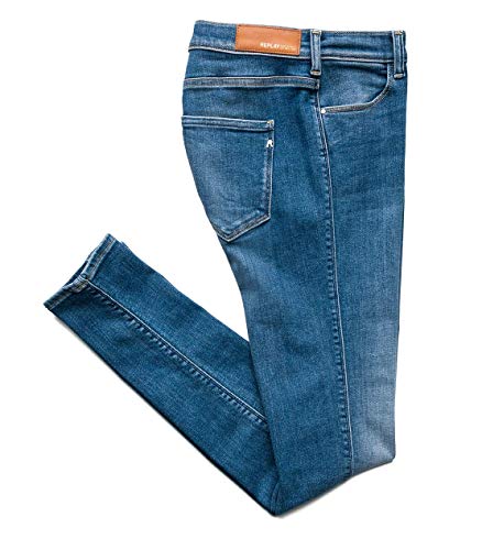 REPLAY Stella Vaqueros Skinny, Azul (Medium Blue 9), 23W / 32L para Mujer