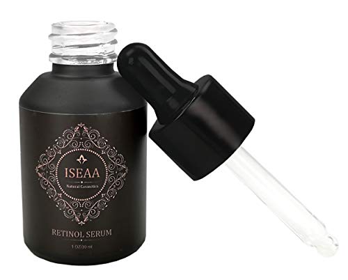 Retinol Serum al 2.5% con Ácido Hialurónico y Vitamina E. El Mejor Serum Facial Antienvejecimiento Orgánico minimiza las arrugas y las líneas finas, Sérum Antiarrugas Para Rostro Pieles Sensibles 30ml