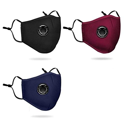 Reutilizables y Lavables Antipolvo CALIDAD MEJORADA Pack 3 unidades,