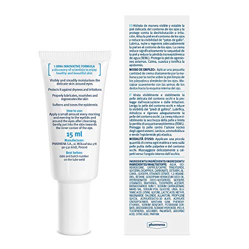 REVIUM INTENSIVE HYDRATING EYE CREAM WITH 1-MNA MOLECULE, HYALURONIC ACID ACTIVATOR, THE NMF RECOVERY COMPLEX