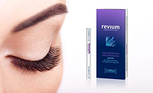 REVIUM SUPER LASH GROWTH CONDITIONER FOR EXCESSIVELY FALLING OUT AND THINNED EYELASHES AND EYEBROWS WITH 1-MNA MOLECULE, BIOTINYL-GHK, PRO-VITAMIN B5 11 ml