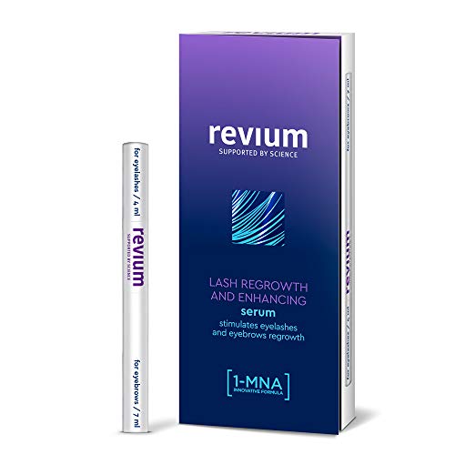 REVIUM SUPER LASH GROWTH CONDITIONER FOR EXCESSIVELY FALLING OUT AND THINNED EYELASHES AND EYEBROWS WITH 1-MNA MOLECULE, BIOTINYL-GHK, PRO-VITAMIN B5 11 ml