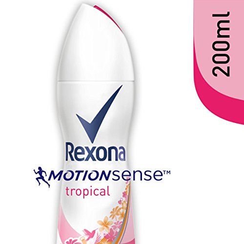 Rexona Desodorante Antitranspirante Tropical 200ml - Pack de 6: 1200ml