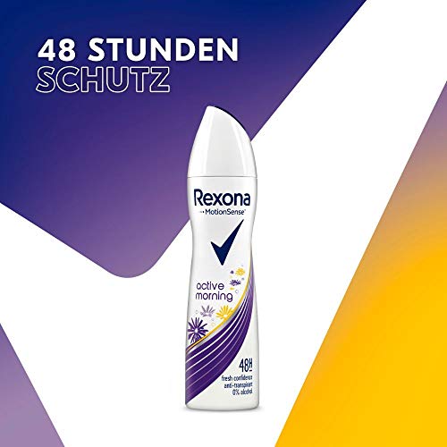 Rexona - Desodorante en spray Active Morning antitranspirante