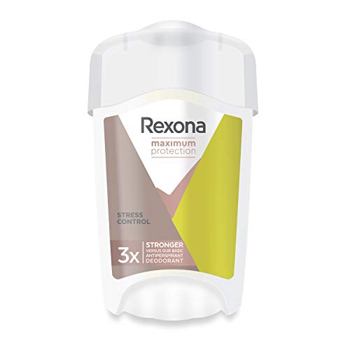 RexonaMaximum Protection Crema Antitranspirante Stress Control 45 ml - Pack de 6