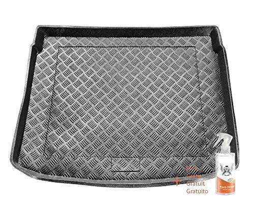 Rezaw-Plast Protector Maletero PVC Compatible con Seat Altea (Suelo Bajo) (2004-2015) + Regalo | Alfombrilla Maletero Coche Accesorios | Ideal para Perro Mascotas
